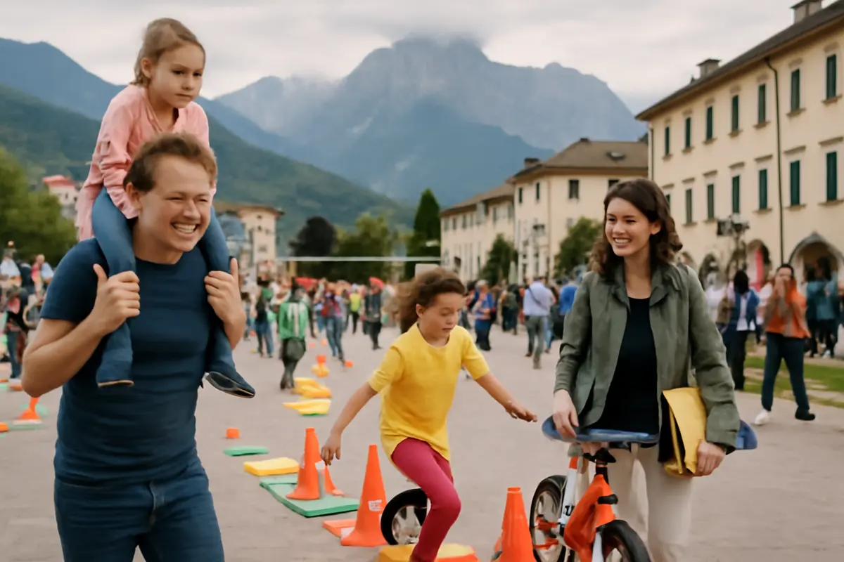 Manifesta sportiva per famiglie a Belluno: format innovativi che piacciono ai piccoli e semplificano la logistica